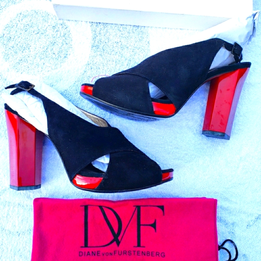 Like new DVF size 10 heels